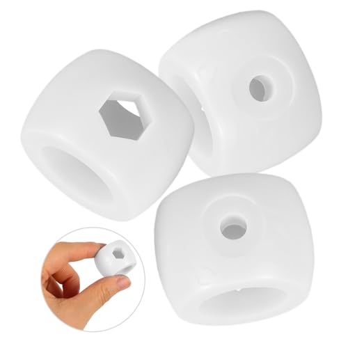 VICASKY 4pcs Foosball Table Stop Ring Positioners Tabletop Football Accessories for Goal Bar Alignment for Home and Office Games