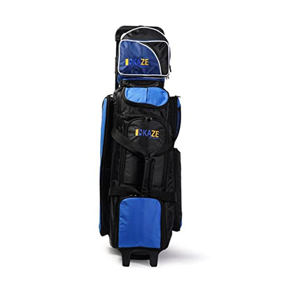 4 Ball Bowling Roller + 1 Ball Add On Spare Tote - color: Blue-Black