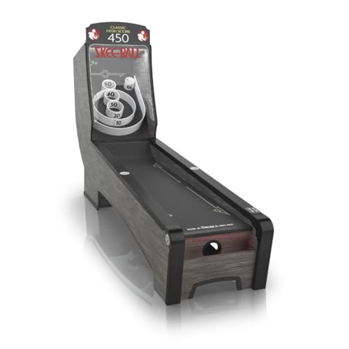 Skee-Ball Arcade Table Machine Game for Home Basement Recreation Room - Premium Nostalgic Classic Fun of Roll and Score - Made in The USA - color: Coal