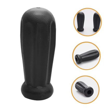 Hemoton 2pcs Plastic Foosball Handles Table Football Grip Knobs for Easy Replacement and Improved Control Game Rooms and Offices