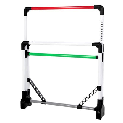 MD Sports Ladder Toss Game Set, Portable Foldable PVC with Weighted Base, Built-in Scoring, 2 Targets, 6 Bolos, Carry Bag, Perfect for Indoor Outdoor Gatherings