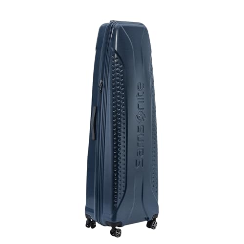Samsonite Tour Pro Golf Hard Case Travel Bag | Lightweight, Durable ABS Shell, 360 Degree Multi-Directional Shark Wheels - color: Blue Matrix