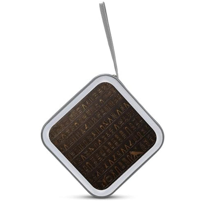 Ancient Egyptian Hieroglyph Portable CD Case Holder,DVD Wallet Holder 40 Capacity CD Cases Storage DVD Book Binder for Car Home Travel - color: Ancient Egyptian Hieroglyph