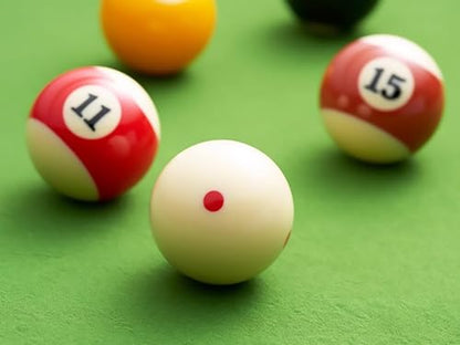Premium Billiard Balls Set, 2-1/4" Regulation Size Pool Table Balls, Polyester Material American Billiards, One Box Contains 16 Ball