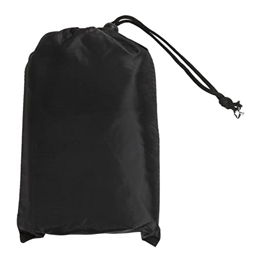 Pingss Pong Table Cover,Outdoor Waterproofs Pingss Pong Table Clothes, 190 Silver Coating Waterproofs Table Tennis Covers for Outdoor Courtyard Drawstring Style - color: Black, size: 155*75*144cm