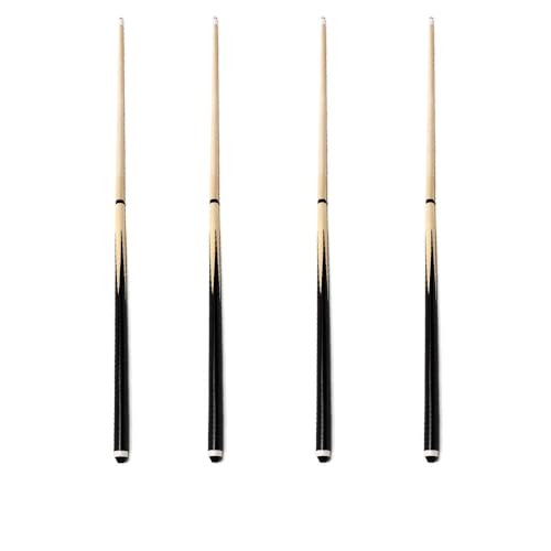 Hardwood Billiard House Cue Sticks Pool Cue - style: 48 Inch -Set 4