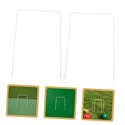 Garneck 10pcs Replacement Accessories for Family Lawn Games Compatible with Croquet Easy Setup for Backyard Outdoor Fun