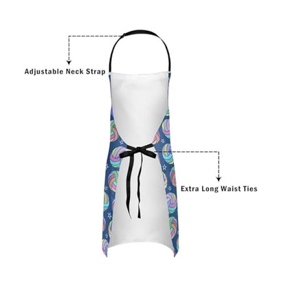 Manfei Volleyball Kids Kitchen Apron - color: Colorful