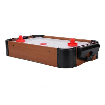 Air Hockey Table, Compact Portable Design for Stress Relief, Mini Air Hockey Game, for Family Kids Adults Indoor Outdoor Play