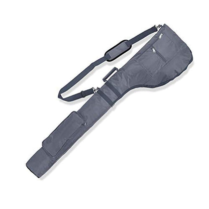 Small Golf Bag for A Few Clubs, Lightweight Golf Sunday Bag, Par 3 Travel Bag, Practice Travel Bag with Carry Shoulder Strap - color: Denim Blue