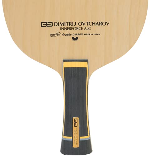 Butterfly Ovtcharov Innerforce ALC Table Tennis Blade - Professional Butterfly Table Tennis Blade - Innerforce AL Carbon Fiber Blade - Available in an, FL, and ST Handle Styles - Made in Japan