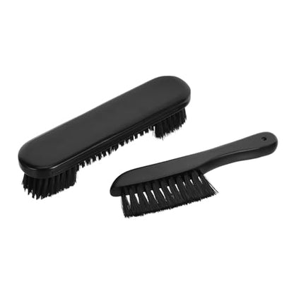 PRETYZOOM 1 Set Ergonomic Billiard Cleaning Brush Pool Table Rail Crevice Cleaner with Comfortable Wooden Handle for Dust Maintenance of Your Billiards Table
