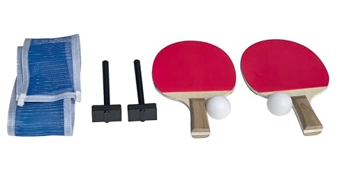 5 ft Air Hockey Table with Table Tennis Top, 2-in-1 Multi-Game Tables with Play Accessories for Adults and Kids, Game Room, Home, Office, Indoor Hockey Arcade Game