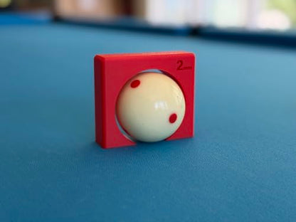 Pool Stroke & Aim Trainer, 3 Available Sizes- 2mm, 4mm, and 6mm Ball Clearance, Billiards Tunnel Trainers - size: Set of 3 (2mm, 4mm, and 6mm)