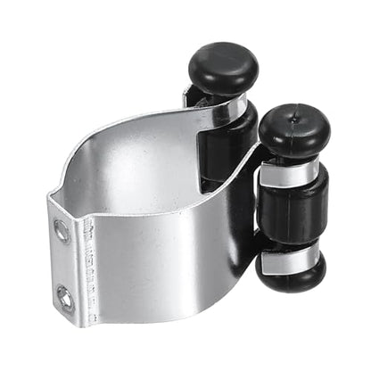 PATIKIL Metal Pool Cue Clips, 2 Pack Billiard Stick Clips, Silver Tone, 38 x 28 mm/ 1.5 x 1.1 inch (L*W), Billiard Clubs, Bars, Home Entertainment - color: Silver