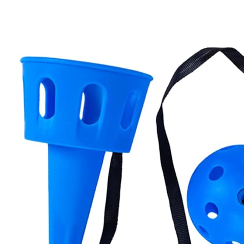 DYNWAVE Throw and Catch Set Sports and Toss Game Attention Fine Motor Skills Ball Catching Cup Ball Catch Game for Kids School Adults