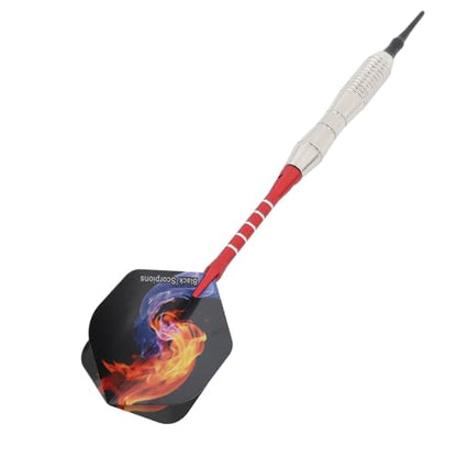 plplaaoo Soft Tip Darts Professional Plastic Aluminum Shafts Indoor Dartboard Games Set for Beginners 3PCS with Storage Box