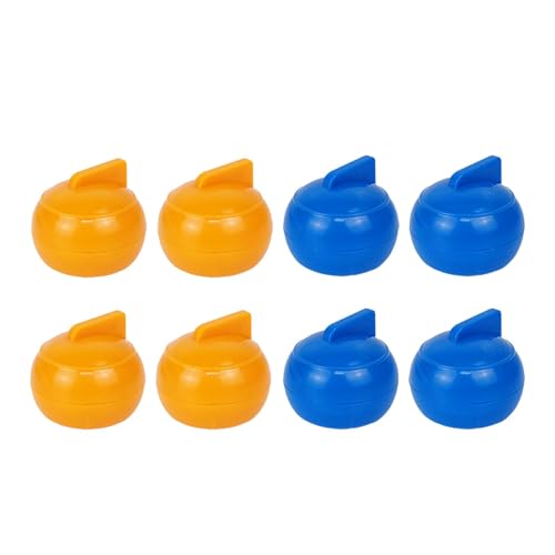 8X Tabletop Curling Game Family Game Parent Child Interactive Shuffleboard Accessories for Kids Adults Compact Educational