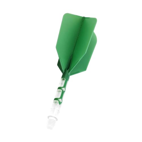 CUESOUL ROST T19 Integrated Dart Shaft and Flight Slim Shape M Size 28mm - color: Dark Green