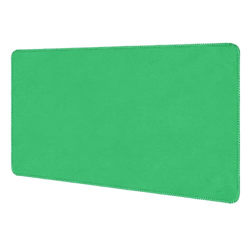 Large Poker Game Mat,Water and Stain Resistant Non-Slip Desk Mat,Mahjong and Card Playmat, Thick Stitched Edge Cushioned Rubber Mat(140 * 70cm*2mm) Green - color: Green, size: 140 x 70 x 0.2 cm