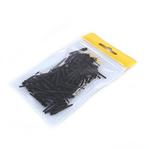 CUESOUL TOUCH-24.5mm Point Soft Dart Tip Point for Dart Tip Replacement - color: Black