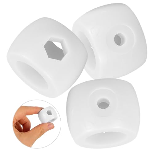 MAGICLULU 8pcs Foosball Rod Bearings Table Soccer Rod Stop Rings Plastic Foosball Goal Positioners Replacement Parts for Tabletop Soccer Accessories