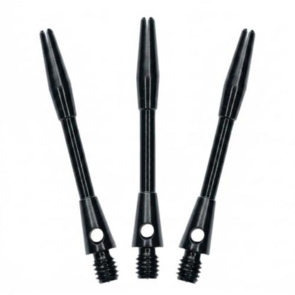 Viper Performance Wire Dart Shafts, Solid Lightweight 7075 Aluminum Alloy, Includes 3 Shafts, Complete with Grip Tight O-Rings - color: Black