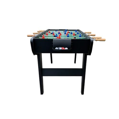 KICK Phoenix 55" Folding Foosball Table – Professional Full-Size Indoor Game Table - color: Black