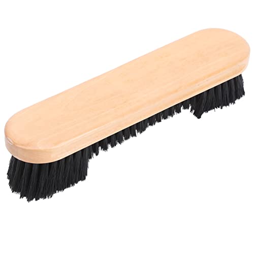 Generic Pool Table Brush, Billiard Table Cleaner Cue Stick Brush with Wooden Handle and PVC, for Cleaning Pool Tables and Rails