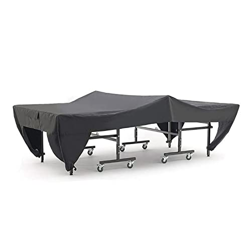 Table Tennis Cover with Buckle Snap Water Ping-Pong Cover All Weather-Protection Indoor Outdoor Outdoor Protectors