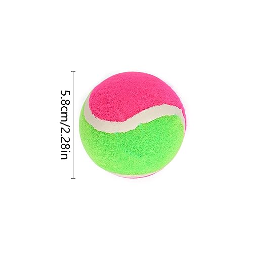 MIDELONG Replacement Sticky Balls for Toss and Catch Ball Paddles Sport Games (Hook and Loop) Outdoor Activities Addition Refill (Balls ONLY), Pack of 2