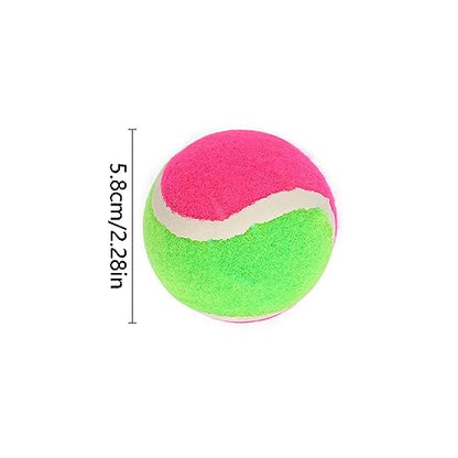 MIDELONG Replacement Sticky Balls for Toss and Catch Ball Paddles Sport Games (Hook and Loop) Outdoor Activities Addition Refill (Balls ONLY), Pack of 2