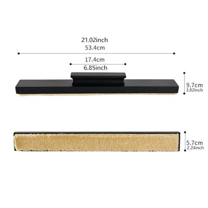 Shuffleboard Table Brush Cleaner,Solid Wood Portable Lightweight, Practical Indoor Game Cleaning Tool Shuffleboard Sweep
