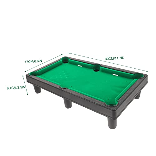 Mini Billiards Table Boys and Girls Billiard Game for Boys and Girls Hand-Eye Coordination Fine Motor Skill