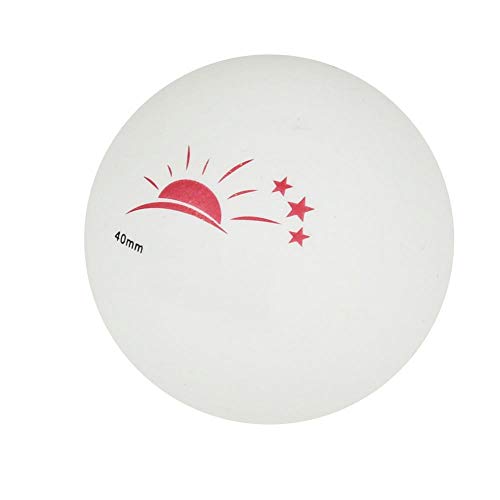 Vbest life Ping Pong Balls with Box, 60 Pcs 3-Star Table Tennis Ball Ping Pong Balls for Competition Training Entertainment - color: White