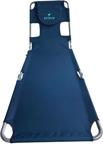 Ostrich Chair Chaise Lounge, Navy - color: Navy, style: Standard Chaise