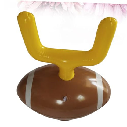 NOLITOY Inflatable Ring Toss Hat Fun Throwing Game for Adults PVC Material Easy Inflate and Fold Outdoor and Indoor Educational Plaything to Enhance Motor Skills and Coordination