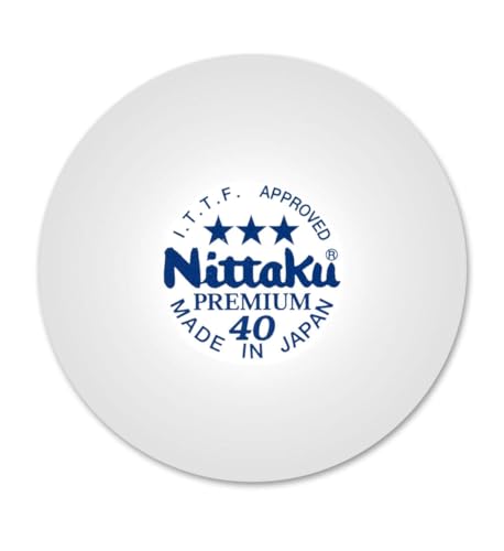 Nittaku Premium 3-Star Balls Celluloid