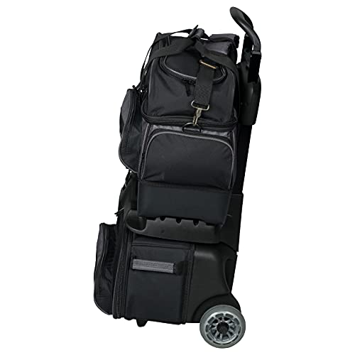 Strikeforce Konvoy 4-Ball Roller Bowling Bag Black/Carbon