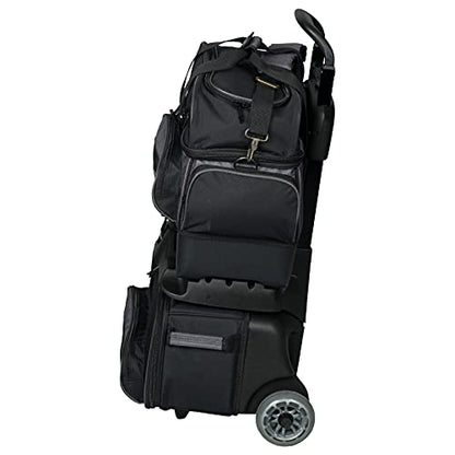 Strikeforce Konvoy 4-Ball Roller Bowling Bag Black/Carbon