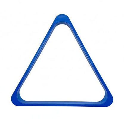 Billiard Triangle Rack with Storage Tray, PVC Frame for Standard Pool Balls, Easy Lift Design, 13 x 13 Inches (1 PC)