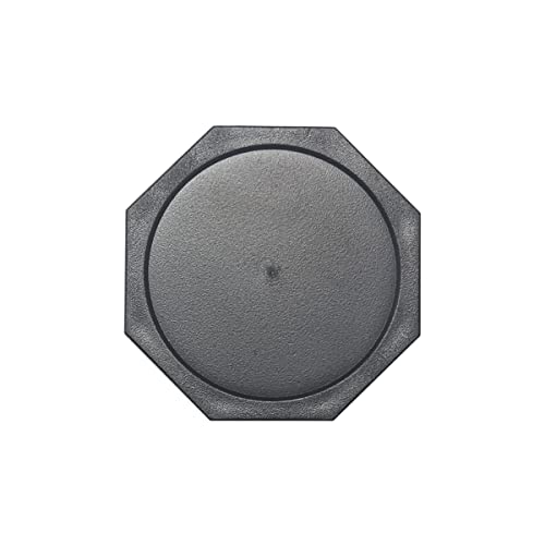 Black 8-Sided Air Hockey Puck - 2-1/4"