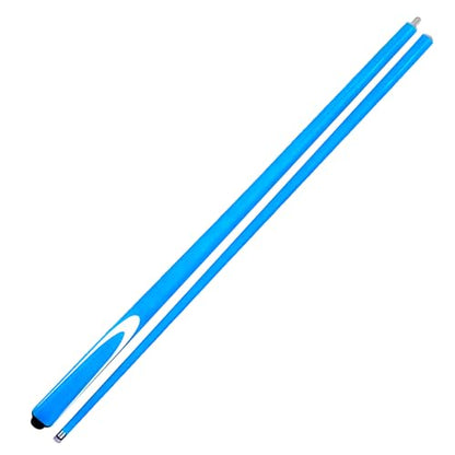 Carbon Fiber Pool Cue Stick 9.5mm Low Deflection Billiard Cue Stick Professional Snooker Cue for Home Bars Pool Halls, Blue1 - color: Blue1