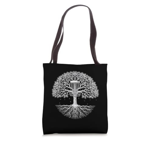 Disc Golf Basket Disc Golfer Frolfing Disc Golf Player Tote Bag