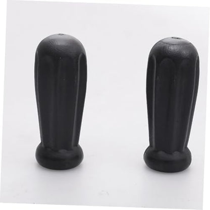 Vaguelly 2pcs Foosball Table Handle Grips Plastic Rod Safety End Caps for Table Soccer Foosball Handle Replacement Parts Compact Design for Use