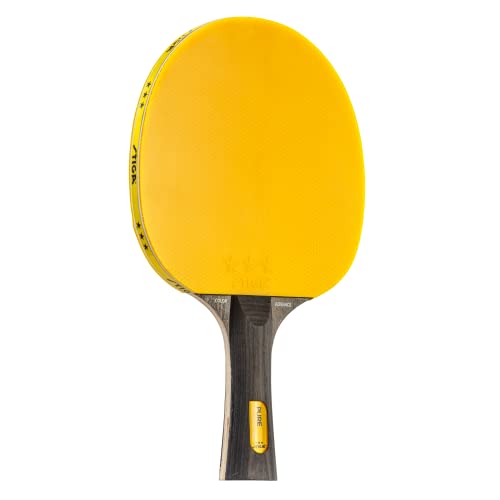 STIGA Pure Color Advance Performance-Level Table Tennis Racket (Yellow) - color: Yellow