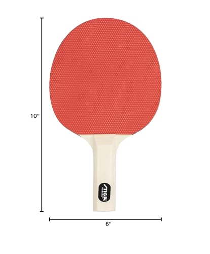 STIGA Beginner Ping Pong Paddles - Recreational to Performance Table Tennis Rackets Ages and Skill Levels - Multiple Styles + Performance Levels Available - style: Hardbat