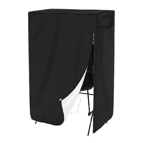 Basketball Arcade Game Cover Dual Shot Electronic Basketball Arcade Game Cover Waterproof Oxford Fabric with Side Zipper & Drawstring, Easy Clean & Foldable (51x40x85in) - size: 51x40x85"