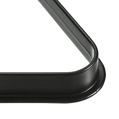 PATIKIL Billiard Pool Ball Rack Set, 2 in 1 Pool Cue Rack Triangle Rack and 9-Ball Diamond Billiard Rack for Billiard Pool Table, Black