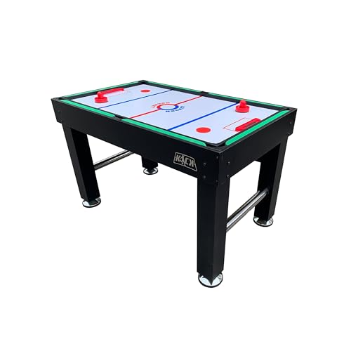 KICK Pentacle 55" 5-in-1 Multi Game Table – Foosball, Billiards/Pool, Push Hockey, Shuffleboard & Bowling - color: Black
